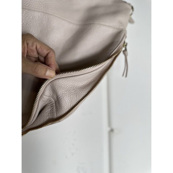 Tory Burch Purse Ivy Slouchy Satchel Bedrock Leather Expandable Bag -Miss STRAP - Picture 9 of 16